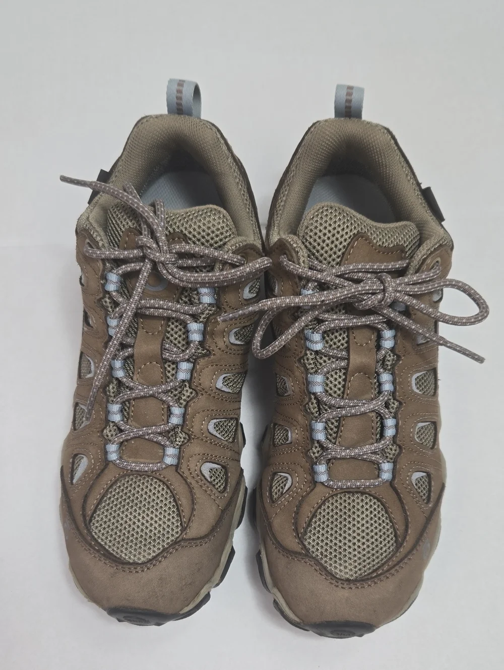 Oboz sawtooth ii low womens Sz 9.5 Waterproof Leather Hiking Shoes Brown.